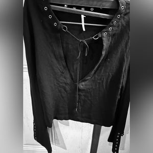 Black Free People top